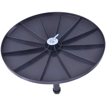 Ardes EASY 41PB PLUS Ventilatore da Pavimento 50W 40 cm con Oscillazione Automatica, Altezza Regolabile fino a 130 cm, Inclinazione Regolabile, 3 Velocità Silenziose e 3 Pale