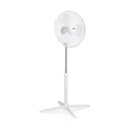 Tristar Ventilatore a piantana - 40 cm - Altezza regolabile 85 - 115 cm - Bianco (VE-5755)